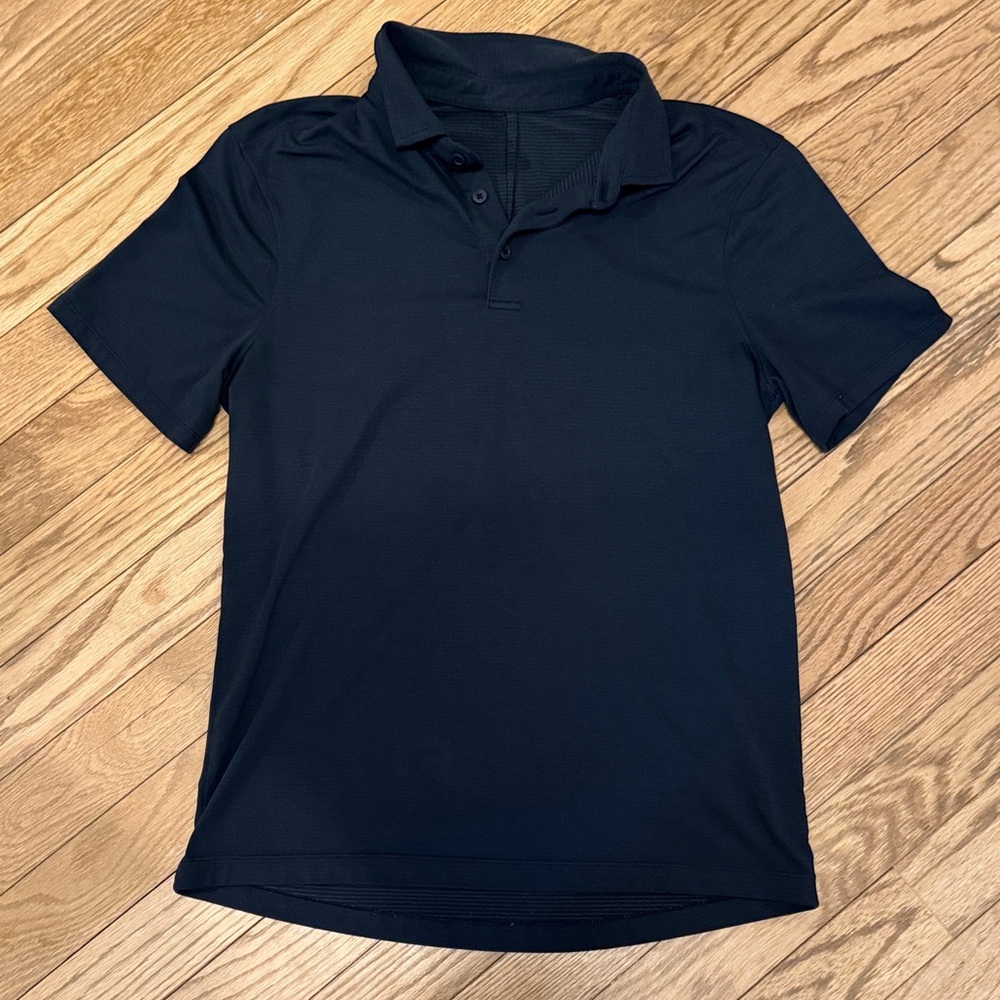 Lululemon mens collared short sleeve shirt